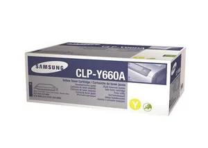 Toner pro "CLP 610, 660" tiskárny, SAMSUNG Žlutá, 2 tis.stran